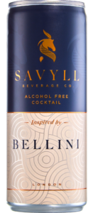 Savyll bellini summer cocktail
