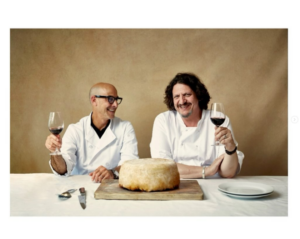 Stanley Tucci, Jay Rayner and a timpano. 